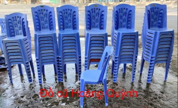 ghế nhựa đẩu cũ tại hải phòng - Đồ Cũ Hoàng Quỳnh - 0913040613 - docuhaiphong.vn