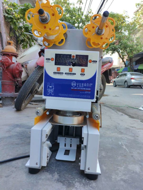 Máy dập nắp cốc tự động YUBANN YB-95A