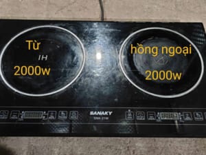 Đồ Cũ Hải Phòng Bếp từ kèm hồng ngoại